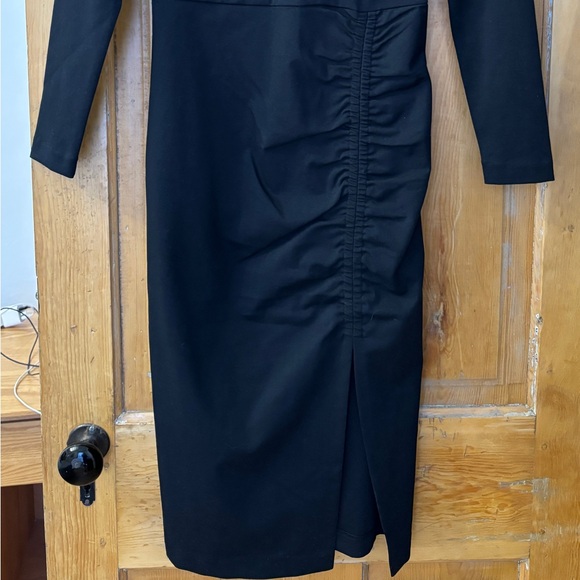NWT Boden black rushed cotton dress - Picture 3 of 7